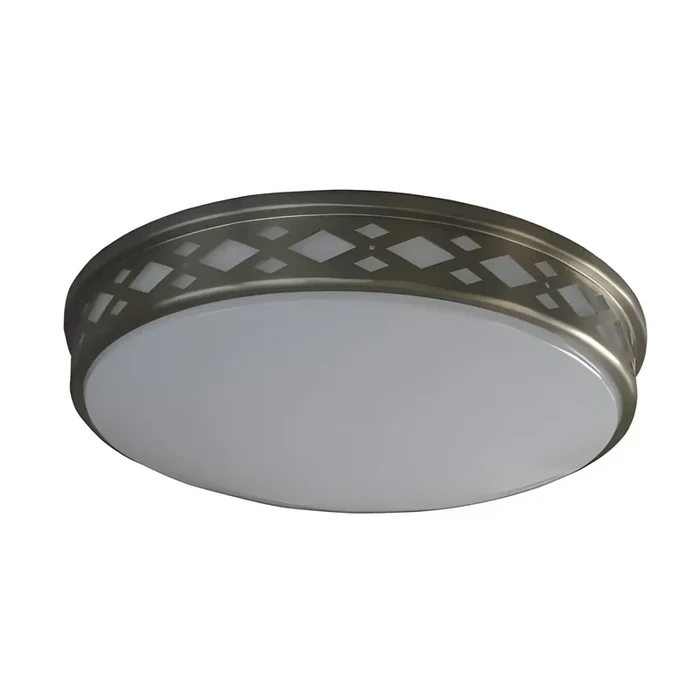 10 ” 15W LED Diamond Lattice Flush Mount Ceiling Lights | 4000K