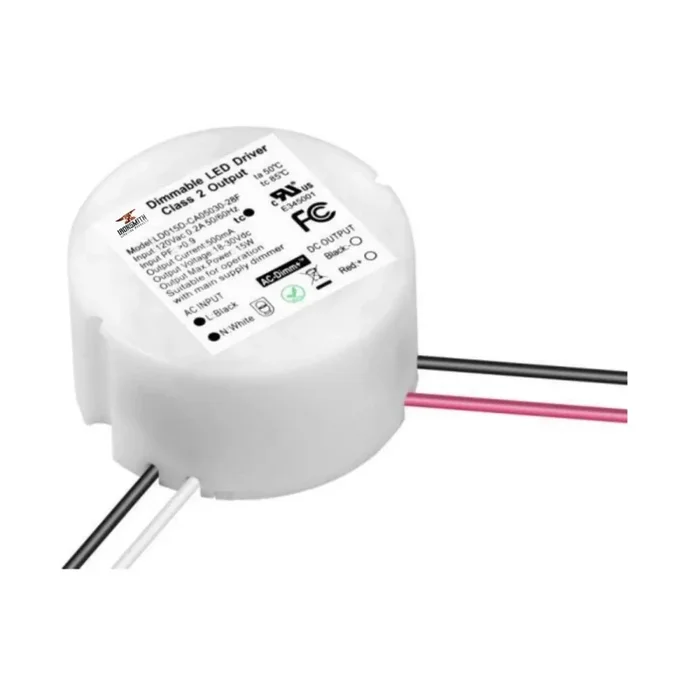 15W LED Driver with Dimmer | 120V AC to 26-43V DC Triac Dimmable