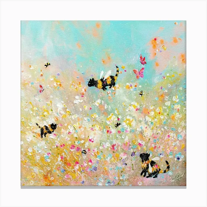 20×20 2 Final Canvas Print by ArtByIngrida