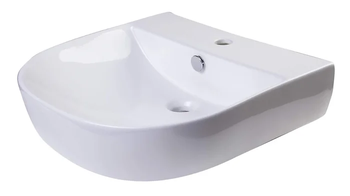 20 ” White D-Bowl Porcelain Wall Mounted Bath Sink