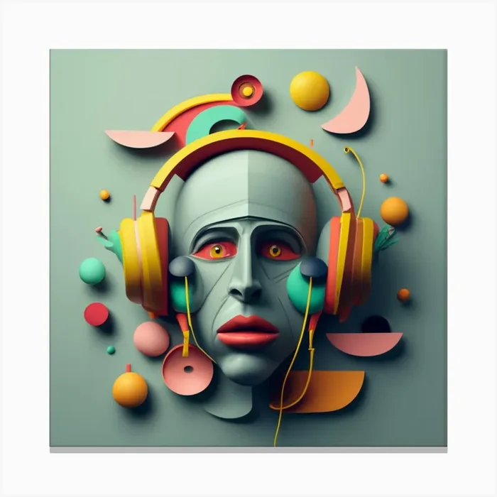 3d Art 4 Canvas Print by FOX & JAY