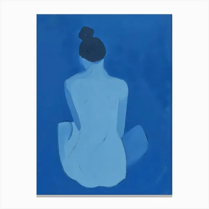 ‘Blue Nude’ Canvas PrintA by ArtMart