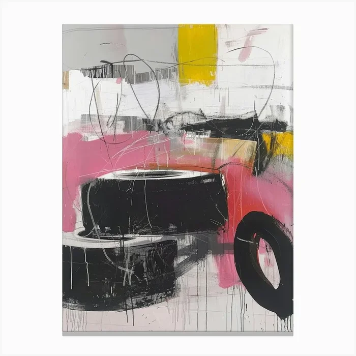 ‘Cars’ Canvas Print by Moving Clouds Art