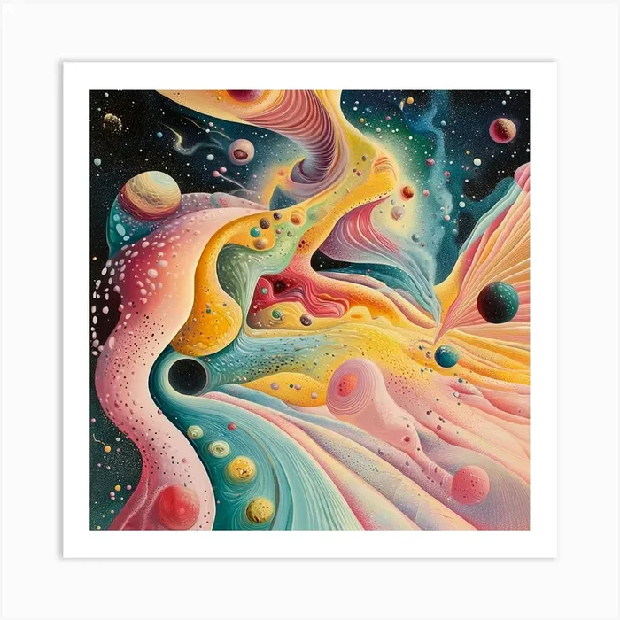 ‘Cosmic Universe’ Art Print by ThatWorksMedia