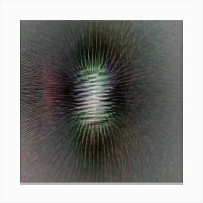 ‘Darkness’ Canvas PrintB by blush