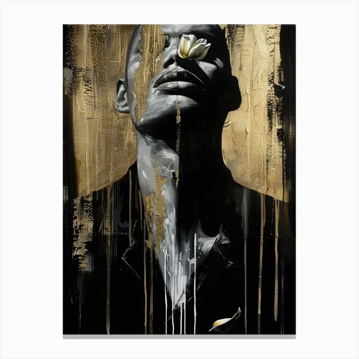 ‘David’ 1 Canvas Print by Moving Clouds Art