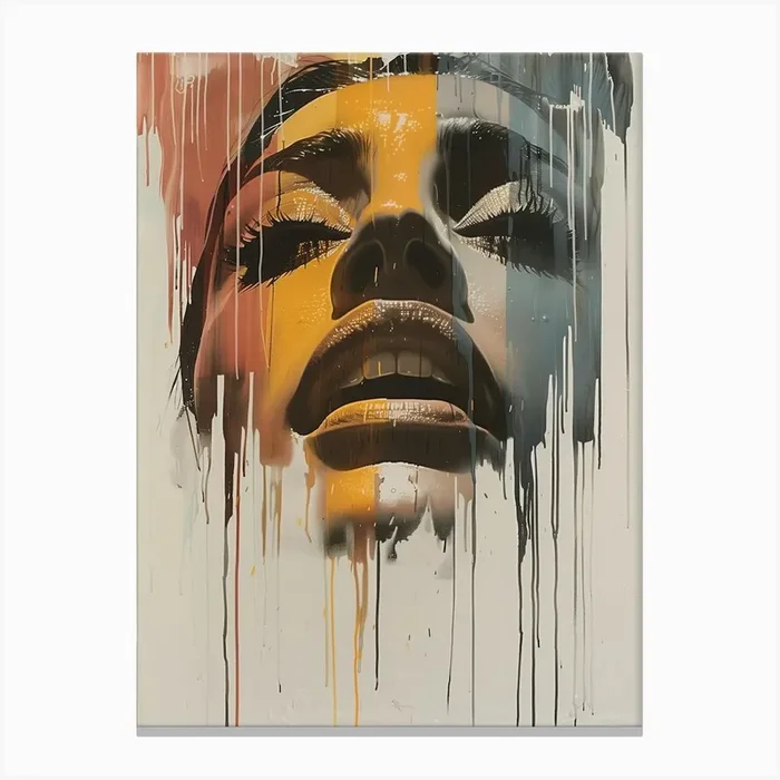 ‘Drip’ Canvas Print by DamianLuna