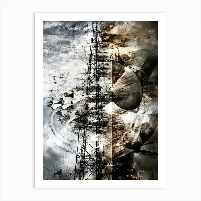 ‘Electricity’ Art Print by ThatWorksMedia