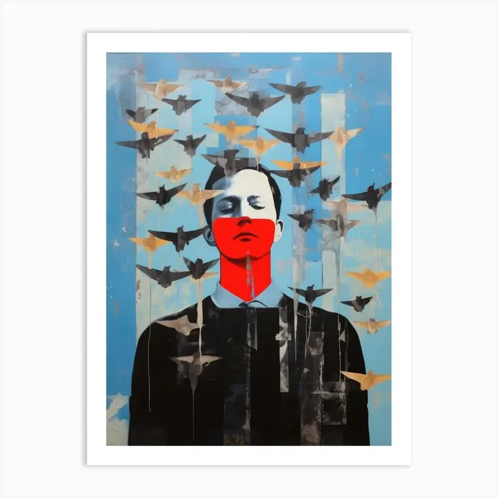 ‘Flight’ 2 Art Print by Moving Clouds Art