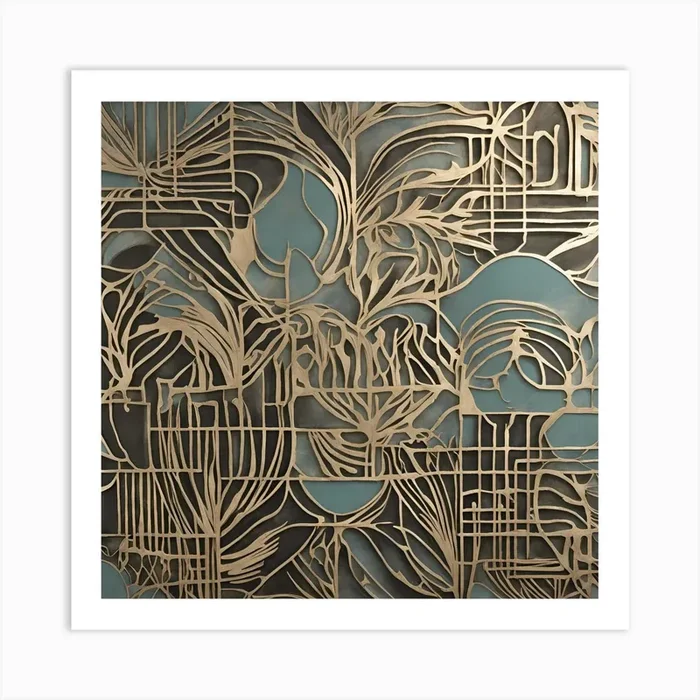 ‘Flora’ 1 Art PrintTA by Trend art