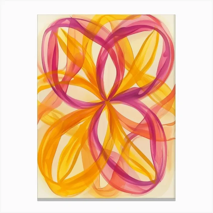 ‘Flora’ 22 Canvas Print by Moving Clouds Art