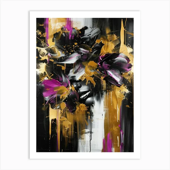 ‘Flora’ 31 Art Print by Moving Clouds Art