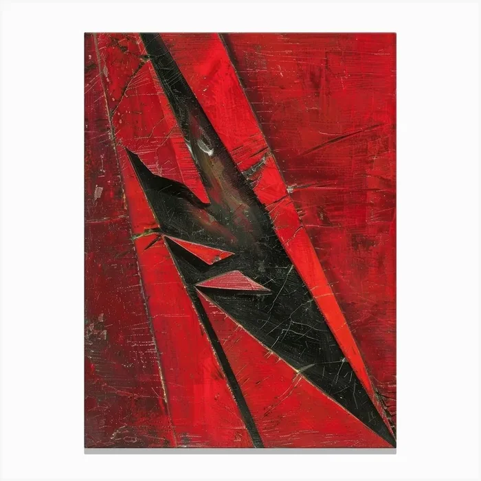‘Flying Arrow’ Canvas Print by Moving Clouds Art