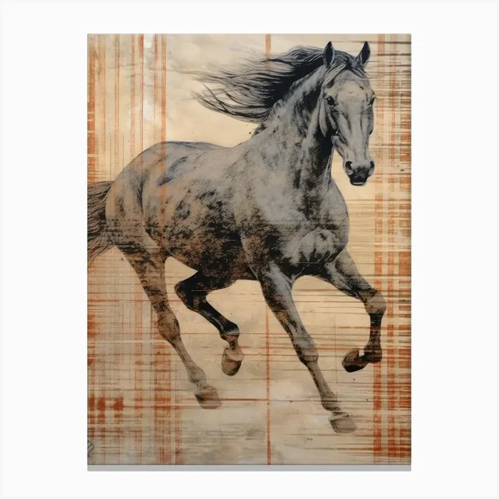 ‘Horse’ Canvas Print by BestArt