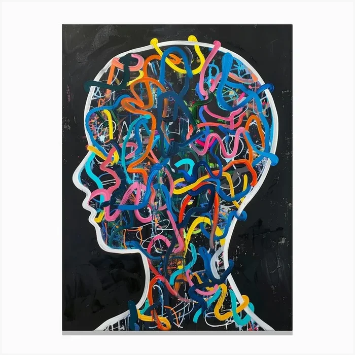 ‘Mindscape’ Canvas Print by Moving Clouds Art