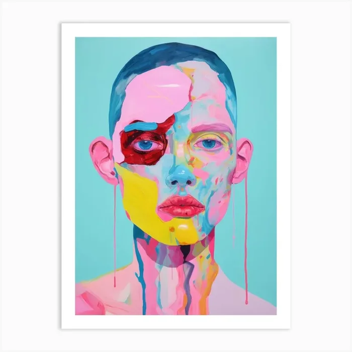‘Painting’ Art Print by Moving Clouds Art