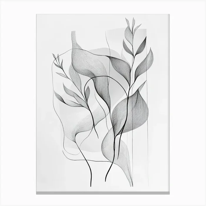 ‘Plants’ 1 Canvas PrintS by Shadesigns