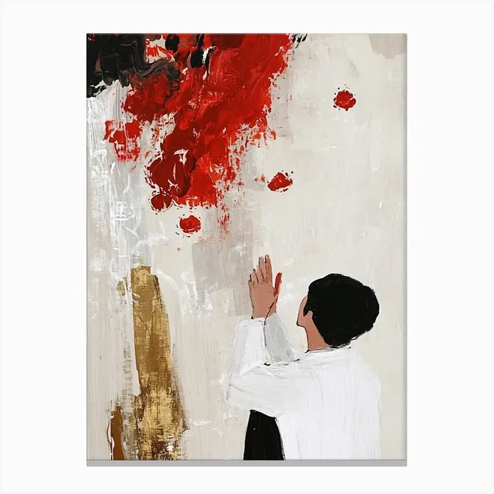 ‘Prayer’ Canvas Print by ThatWorksMedia