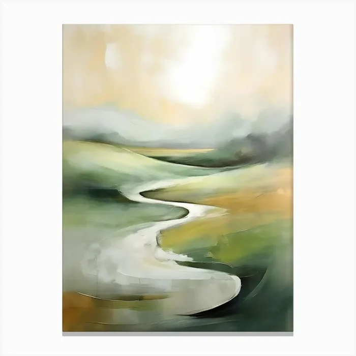‘River’ 2 Canvas Print by Art shop