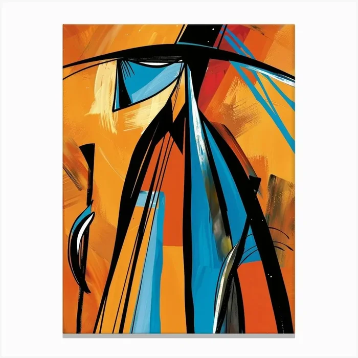 ‘Safari’ Canvas Print by Moving Clouds Art