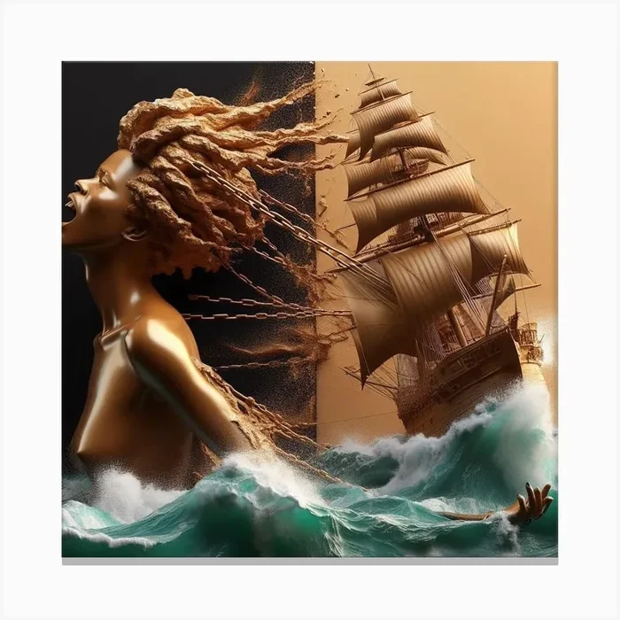 ‘Sail Away’ Canvas Print by eyecatchingkustomsbybee