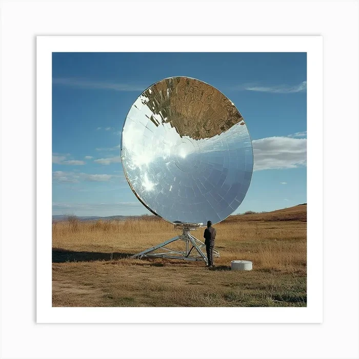 ‘Solar Farm’ Art Print by ThatWorksMedia