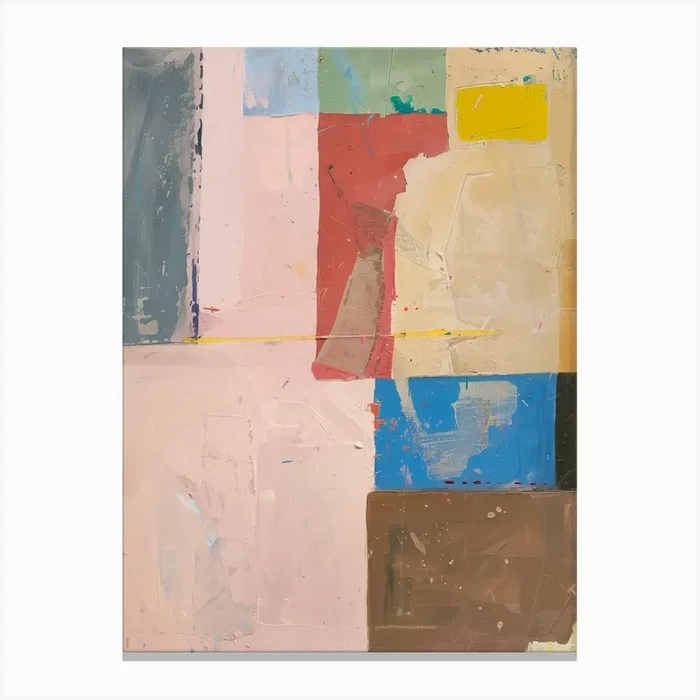 ‘Strange Shapes’ Canvas Print by DamianLuna