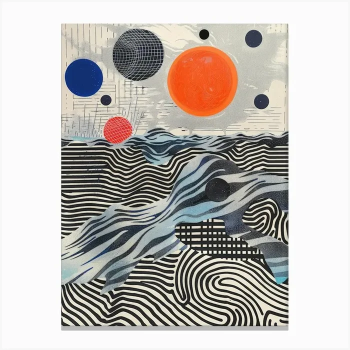 ‘Sunrise’ 34 Canvas Print by Moving Clouds Art