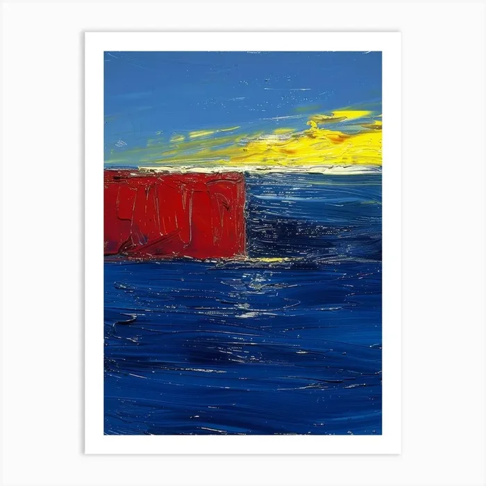 ‘Sunrise’ 89 Art Print by Moving Clouds Art