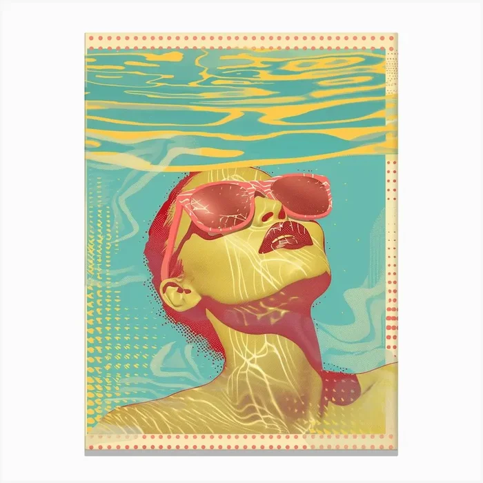 ‘Sunshine’ 6 Canvas Print by DamianLuna