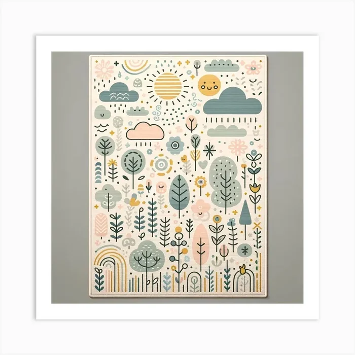 ‘Sunshine’ Art PrintT by Tessy