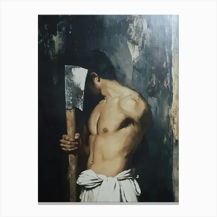 ‘The Axe’ Canvas Print by ThatWorksMedia