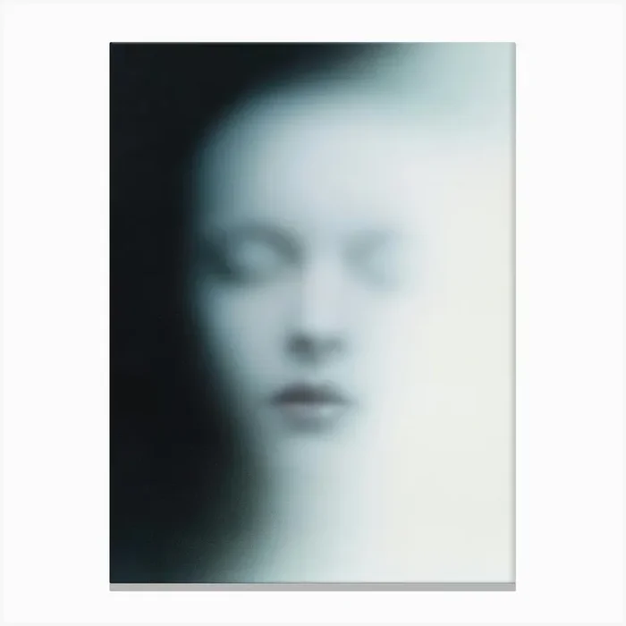 ‘The Face Of A Woman’ Canvas PrintBP by Bilge Paksoylu