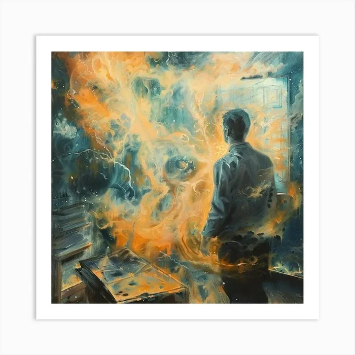 ‘The Fire’ Art Print by ThatWorksMedia