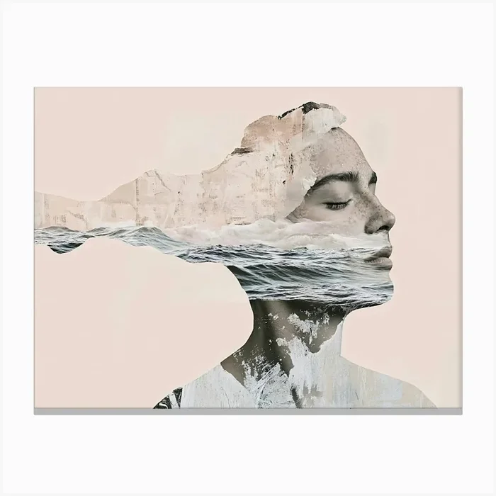 ‘The Ocean’ Canvas Print by ThatWorksMedia