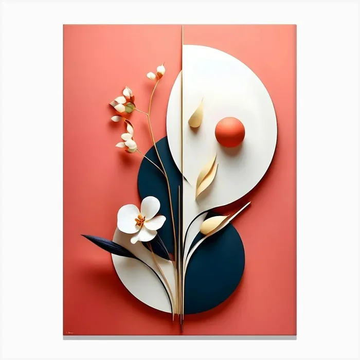 A Modern Abstract Art Canvas Print by Art shop