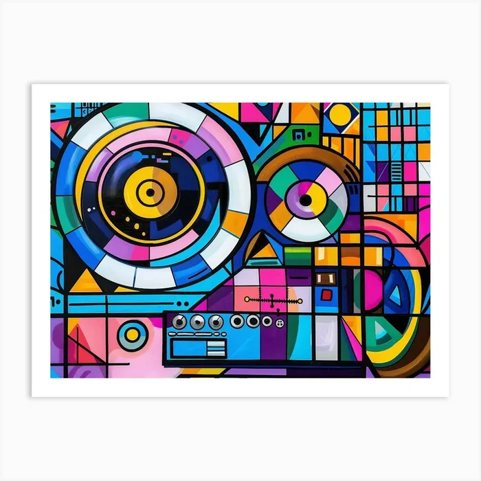 A State of House Art Print by EchoWall