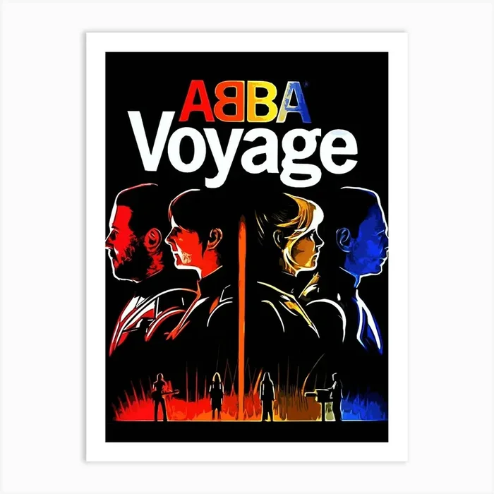 Abba Voyage music band Art Print by music soul