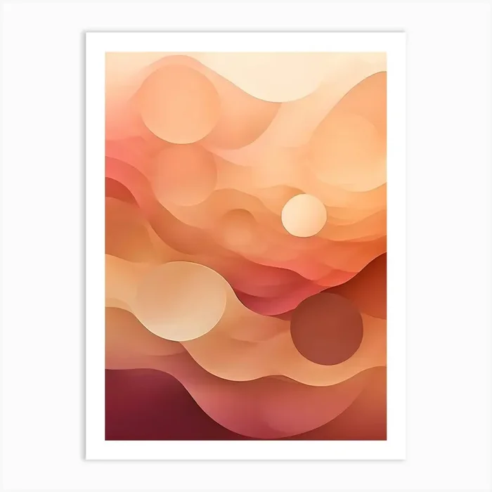 Abstract Abstract Background 1 Art Print by Art shop
