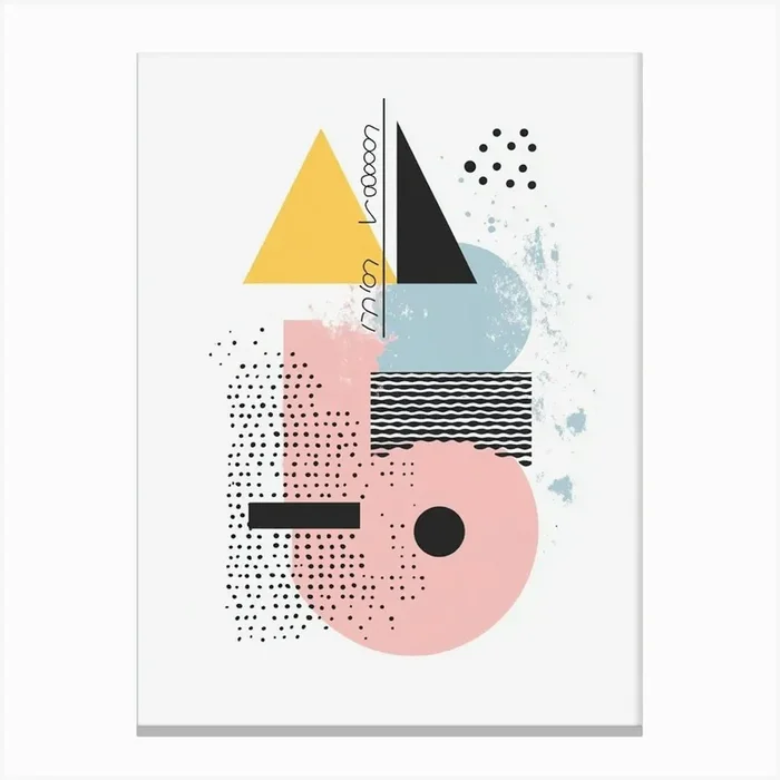 Abstract Abstract Painting 1 Canvas Print by IsmailKhan