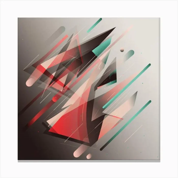 Abstract Art 2 Canvas Print by Art shop
