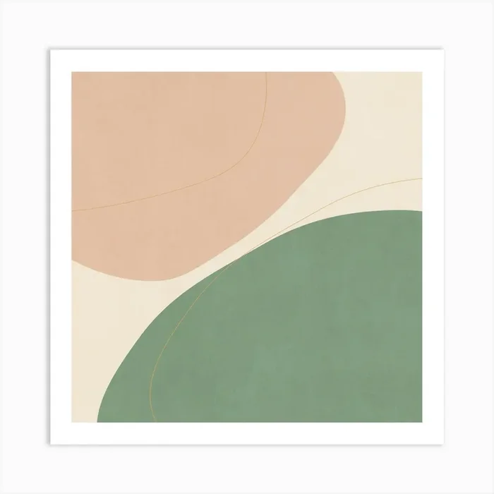 Abstract Composition 55a Art Print by My Favorite Arts