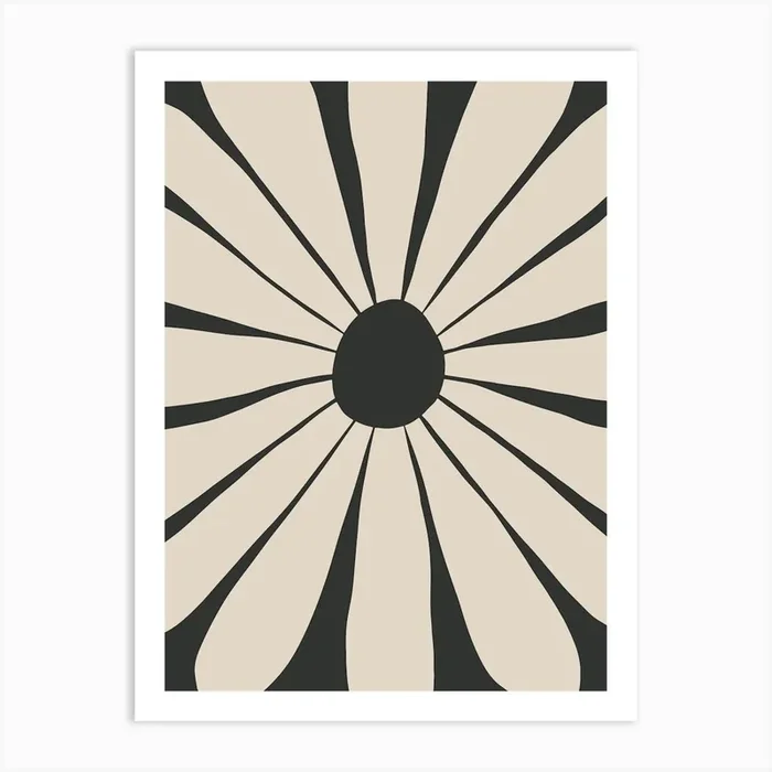 Abstract Floral No 1742 Art Print by Firum Studio