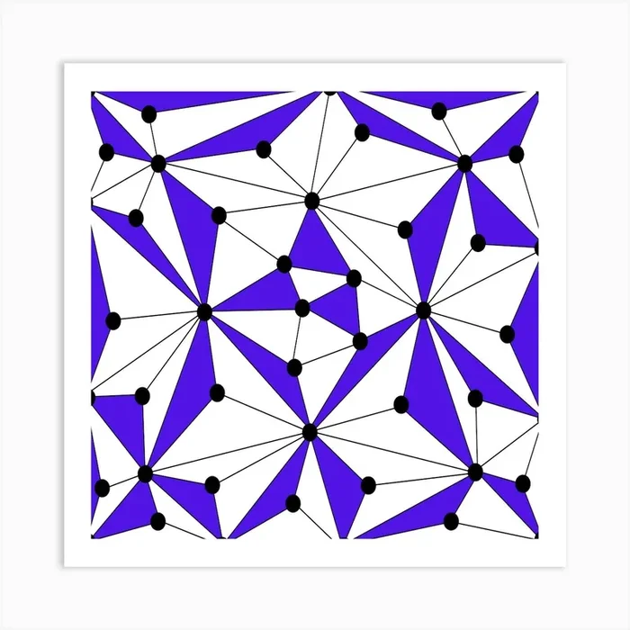 Abstract Fractal Art PrintKA by K.S ART