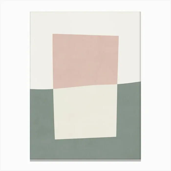 Abstract Geometric Shapes 05 125 Canvas Print by My Favorite Arts
