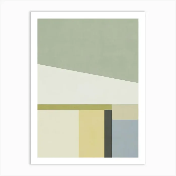 Abstract Geometric Shapes 05 156 Art Print by My Favorite Arts