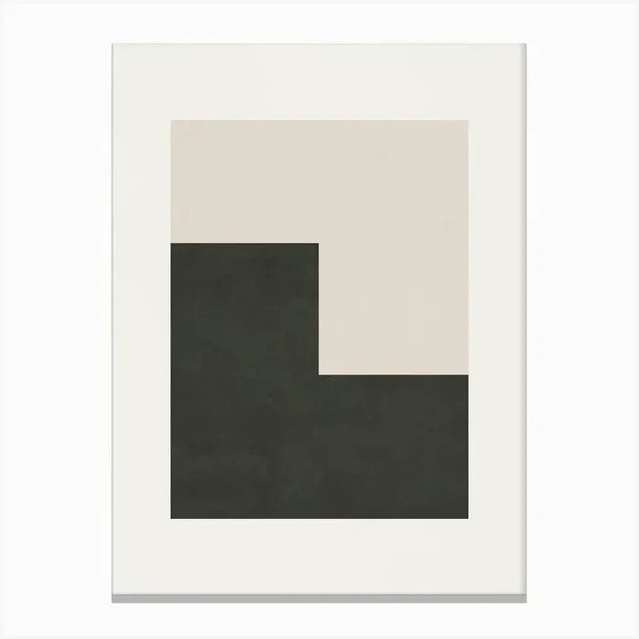 Abstract Geometric Shapes 05 55 1 Canvas Print by My Favorite Arts