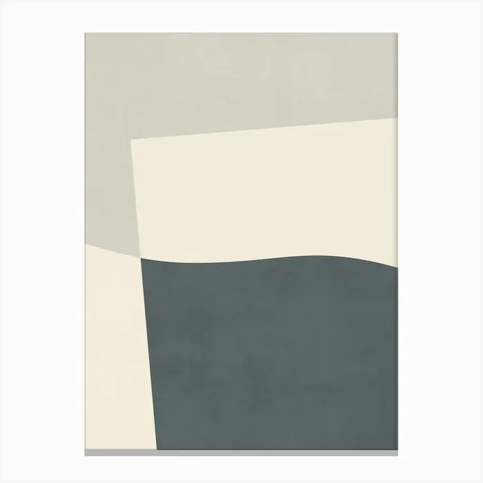 Abstract Geometric Shapes 05 64 1 Canvas Print by My Favorite Arts
