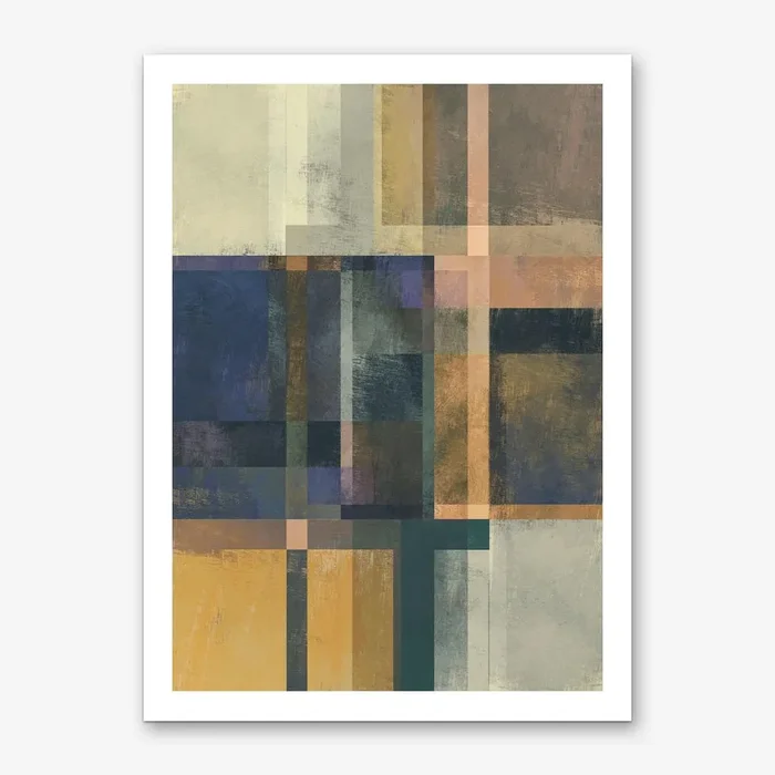 Abstract Geometry No. 19 Art Print by Pascal Deckarm