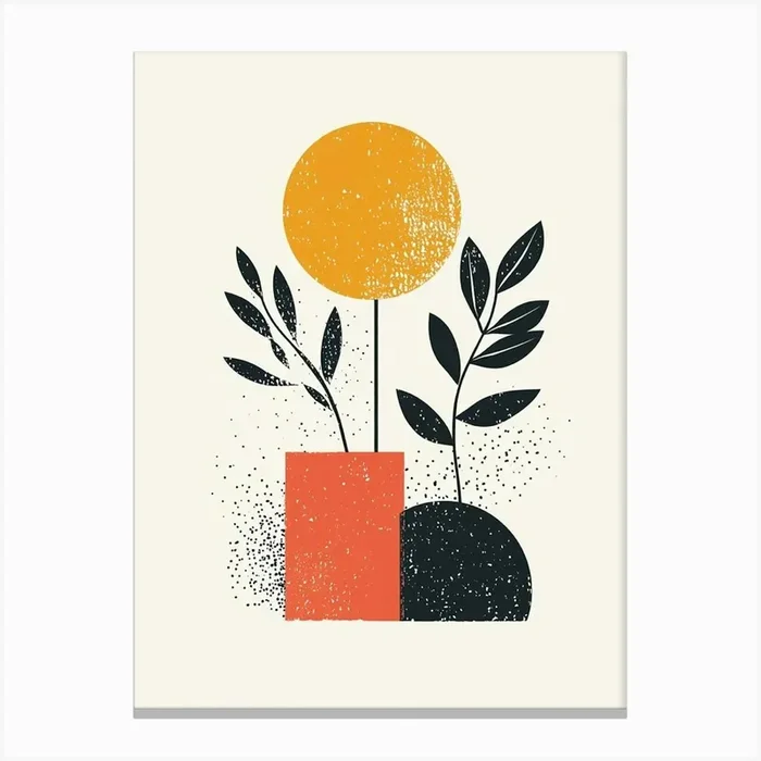 Abstract Illustration 1 Canvas Print by IsmailKhan